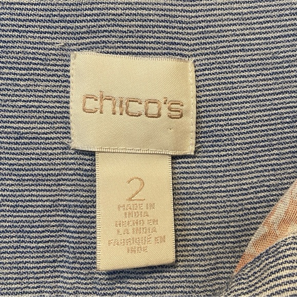 Chico's Patchwork Paisley Top - Picture 2 of 5